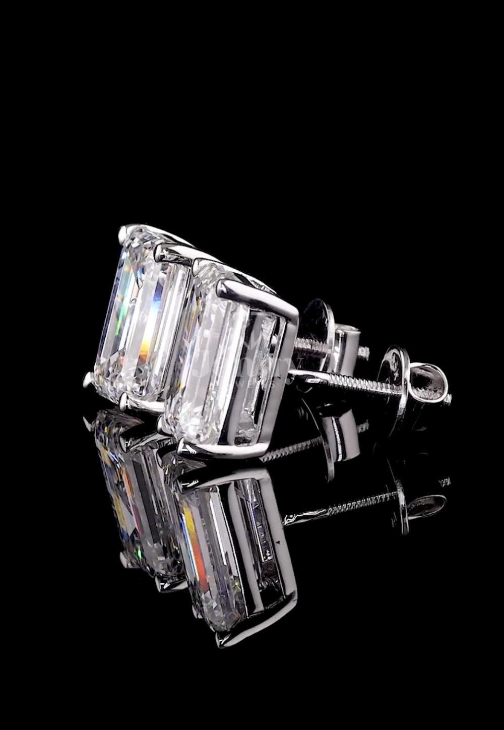 Aurora Empress 18.00 Carat IGI Certified Diamond Drop Earrings | Jenny Jewells - JENNY JEWELLS