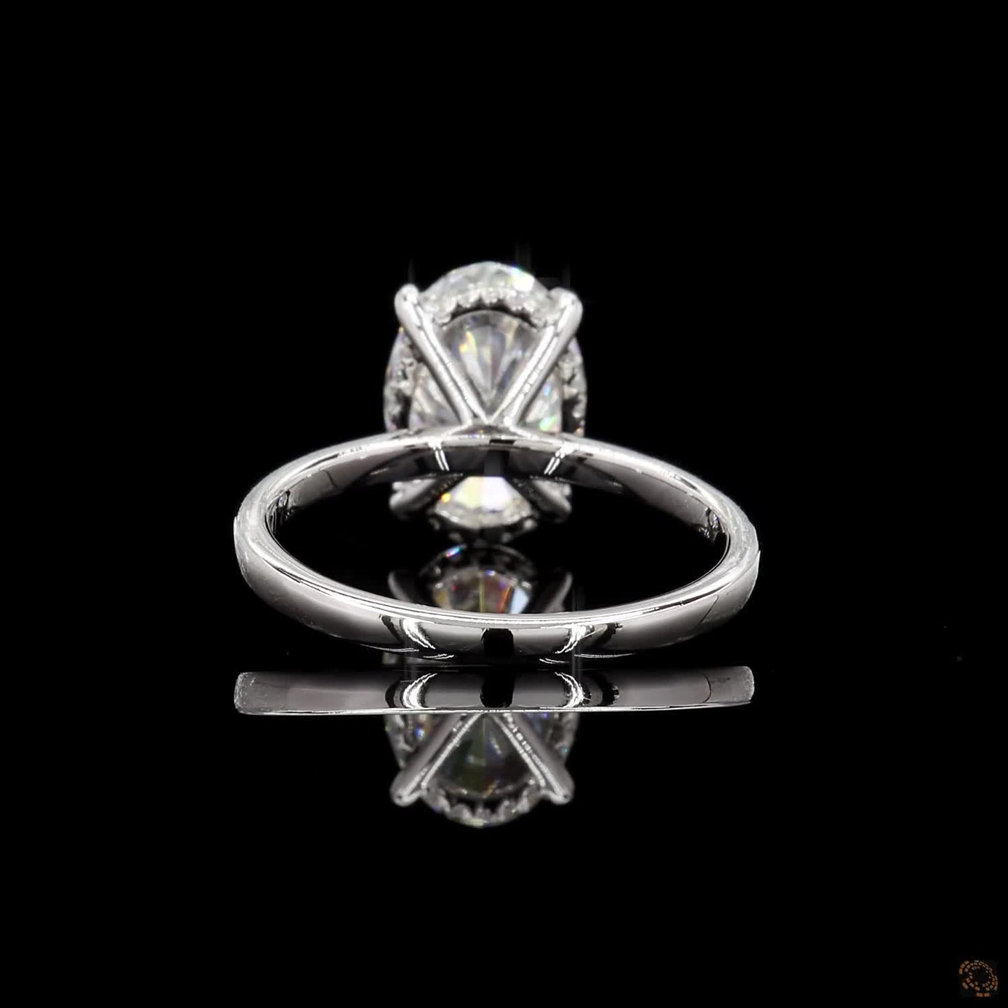 Classic Oval Solitaire Lab Grown Diamond Ring ,2.60 CT Oval Cut Lab Grown Diamond Ring | 2.70 CT E VVS2 Solitaire Ring | IGI Certified | Jenny Jewells