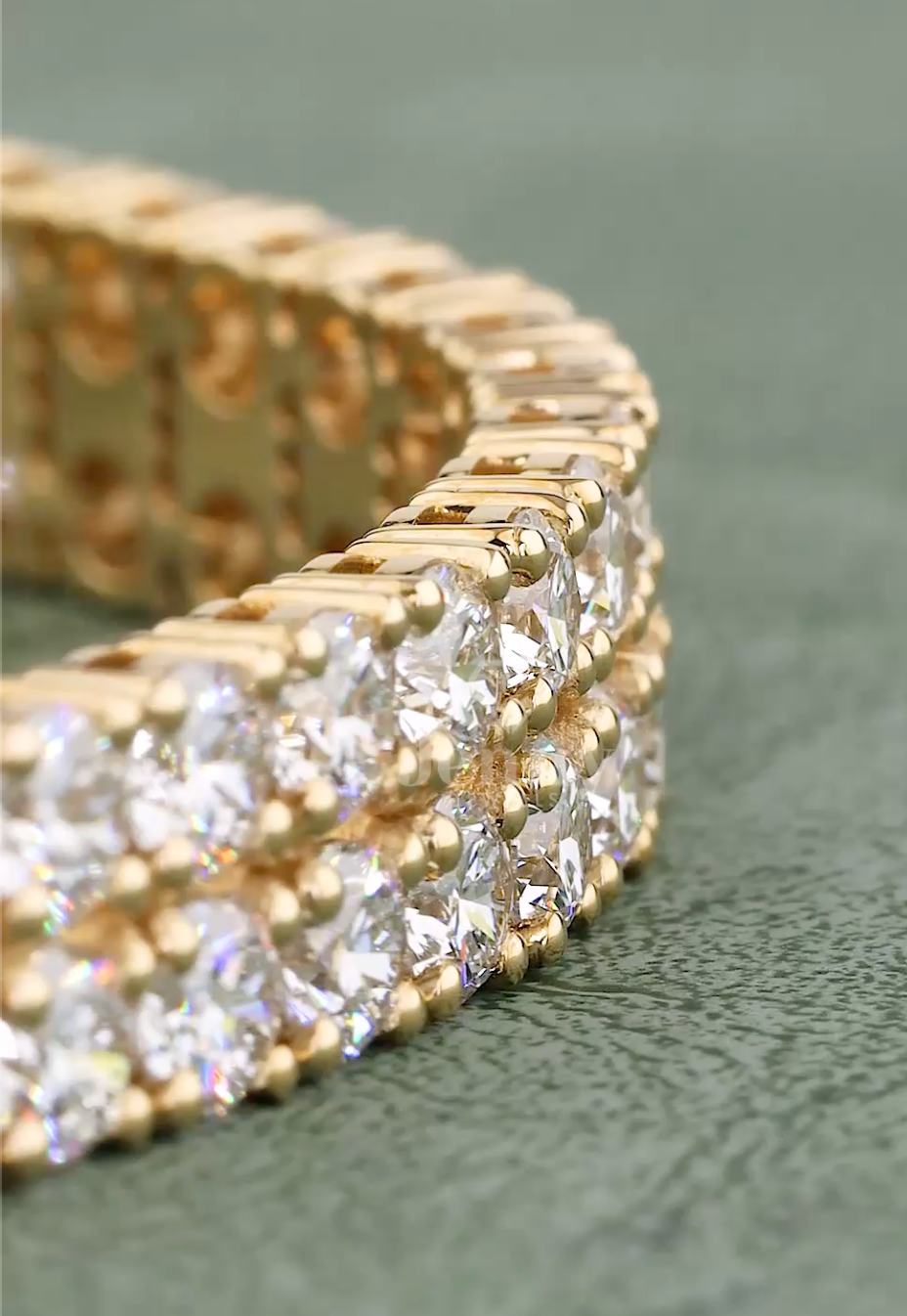 Royal Double Row 7.30 Carat Diamond Tennis Bracelet EF-VVS | Jenny Jewells - JENNY JEWELLS