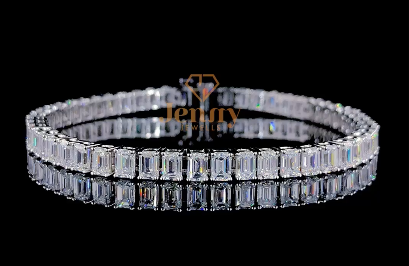 Emerald Elegance Bracelet - JENNY JEWELLS
