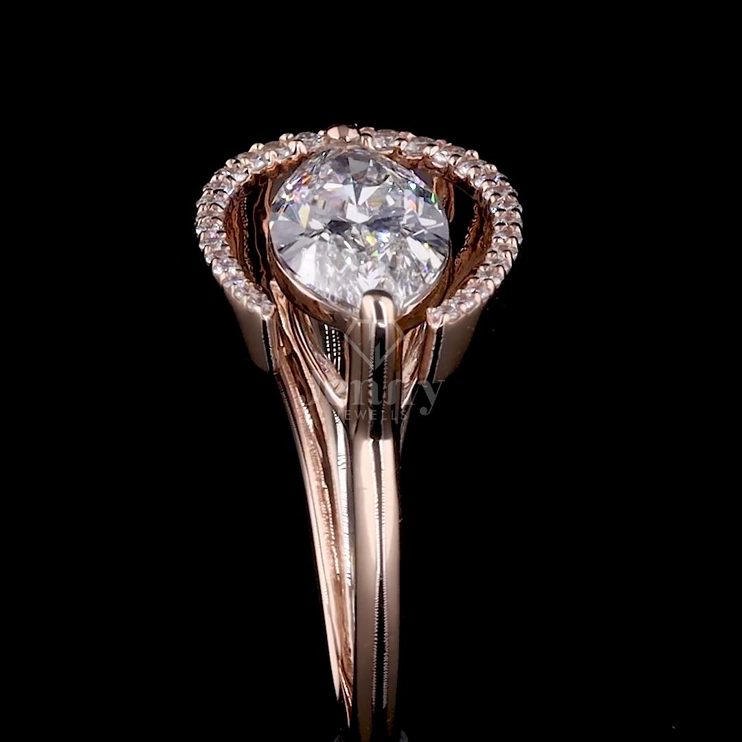 Marquise Diamond Ring - JENNY JEWELLS