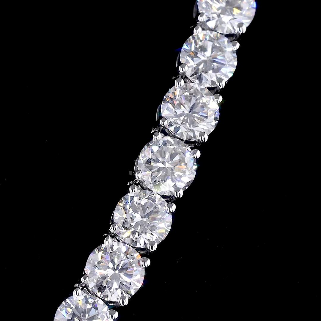 Pear & Round Diamond Necklace - JENNY JEWELLS